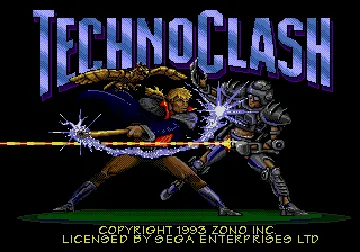 TechnoClash (USA, Europe) screen shot title